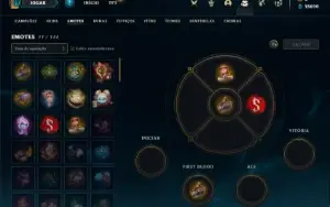Conta Platina 1 com 27 Champs e 2 Skins + 2 Fragmentos