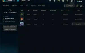Conta Platina 1 com 27 Champs e 2 Skins + 2 Fragmentos