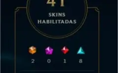 Conta Platina 3 SoloQ - Gold 1 Flex
