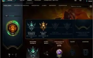 Conta Platina 3 SoloQ - Gold 1 Flex