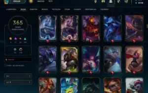 Conta LoL, Platina, Com 9 Skins Vitoriosa  Preço Negociável