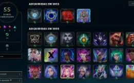 Conta Smurf Unranked De LOL 100% Hand Level