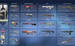 Conta Valorant Ouro 2 + R$750 gastos em skins + Passe.