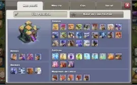 Conta Clash Of Clans CV 14 SemiFULL VARIAS SKINS
