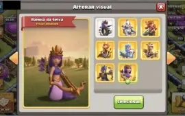 Conta Clash Of Clans CV 14 SemiFULL VARIAS SKINS