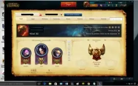 Conta LoL (Ouro 3)