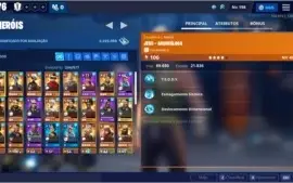 Conta Fornite Omega Full Season 4-10  Muitas Skins