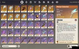 Conta end game AR 58 - Raiden c2 + Assinatura + Sarah c6