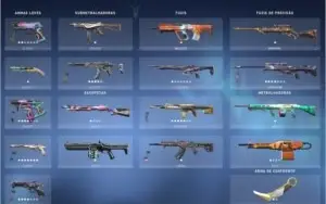 VENDO CONTA VALORANT COM MUITAS SKINS