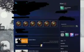 Conta steam 17 anos prime + jogos