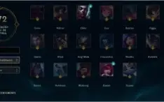 Conta Platina 4, 104 skins, 125 Campeoes