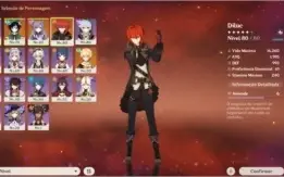 Genshin Impact | 5* | Diluc+Keqing+Venti+Arco Amos