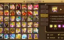 Summoners War Global com Fermion Sonia Sekhmet Kaki Biscoito