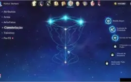 Conta com Venti, Jean e Outros, AR 34, 3000+ Gems