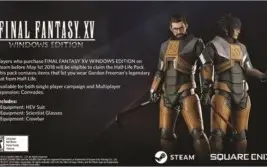 Final Fantasy XV Windows Edition - Steam Original Key