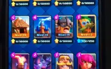 Conta Clash Royale arena 14