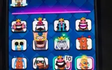 Conta Clash Royale arena 14