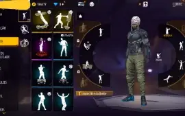 Conta de FF + conta do Kwai com 7k