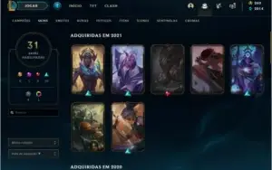 Conta LoL Prata II