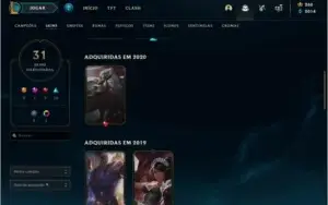 Conta LoL Prata II