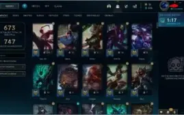 V> acc do lol de 2013, todos campeões, varias skins