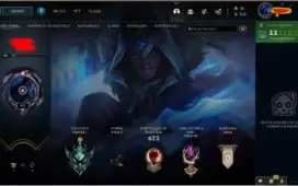 V> acc do lol de 2013, todos campeões, varias skins
