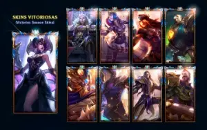 Conta Lol 302 Skins (16 Mit. 26 Lend. 125 Epic) + Exclusivos