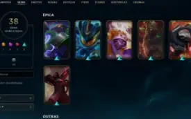 Conta League of Legends Full Acesso - 92 Champs e 38 Skins