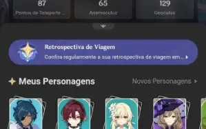 Conta genshin impact para começar bem!
