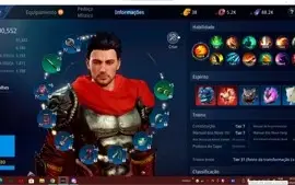 2 classe (Arqueira e Guerreiro) conta e servidor único Lv 80