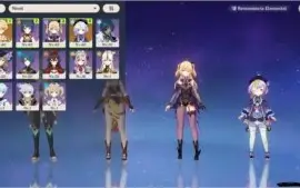 [PC - America] Qiqi, Xingqiu, Xiangling, Fischl e Ningguang