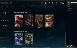 Smurf criada em 2014 ( 4 Skins Vitoriosas)
