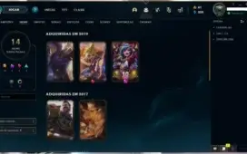 Smurf criada em 2014 ( 4 Skins Vitoriosas)