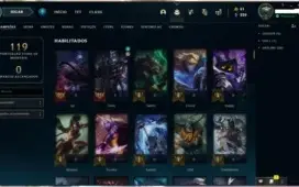 Smurf criada em 2014 ( 4 Skins Vitoriosas)