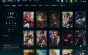 Conta League of Legends Level 448