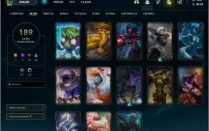 Conta League of Legends Level 448