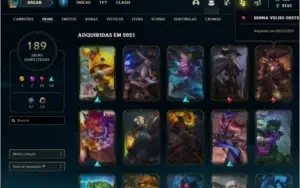 Conta League of Legends Level 448