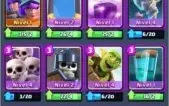 vendo conta clash royal lvl 10 com 3510 trofeus com 8 lendar