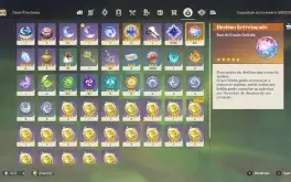 ✨ Conta Genshin AR 59 - Muitos 5* e mais! - Veja Descrição!