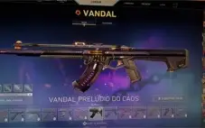 Conta Valorant Ouro 3/Vandal prelúdio do caos