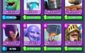 Clash Royale Nv10 barato, todas as cartas.