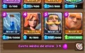Clash Royale Nv10 barato, todas as cartas.