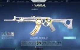 Conta valorant Plantina 1 Lotada de skins 760 gastos