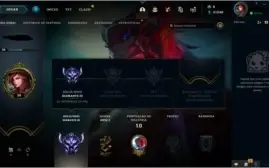 Conta lol DIAMANTE 2, 67,5% de WIN RATE.