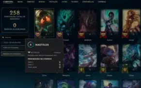 Conta League of Legends Full Acesso - 105 Champs e 95 Skins