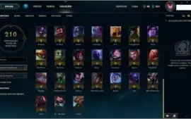 Conta League of Legends,Level 53,Borda Gold,68 Campeoes