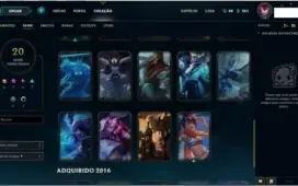 Conta League of Legends,Level 53,Borda Gold,68 Campeoes