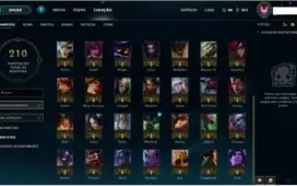 Conta League of Legends,Level 53,Borda Gold,68 Campeoes