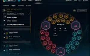 Conta Ouro - Sem Restrição - 4 pag de runas - Varias Skins