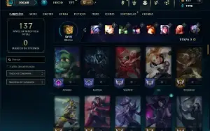 Esmeralda 3 com 90 Champs e 44 Skins